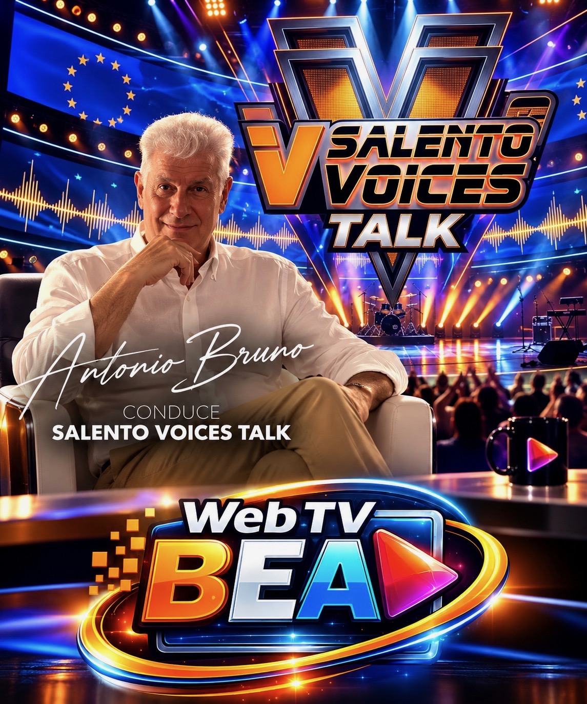 Salento Voices Talk, nuova trasmissione condotta da Antonio Bruno su Web TV BEA